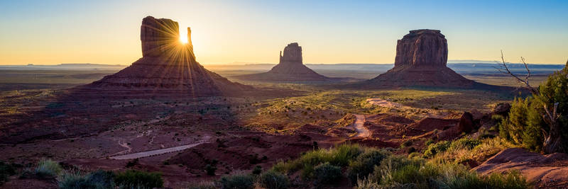 Illuminated Valley