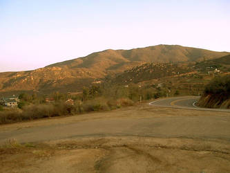 Pause on a mountain road