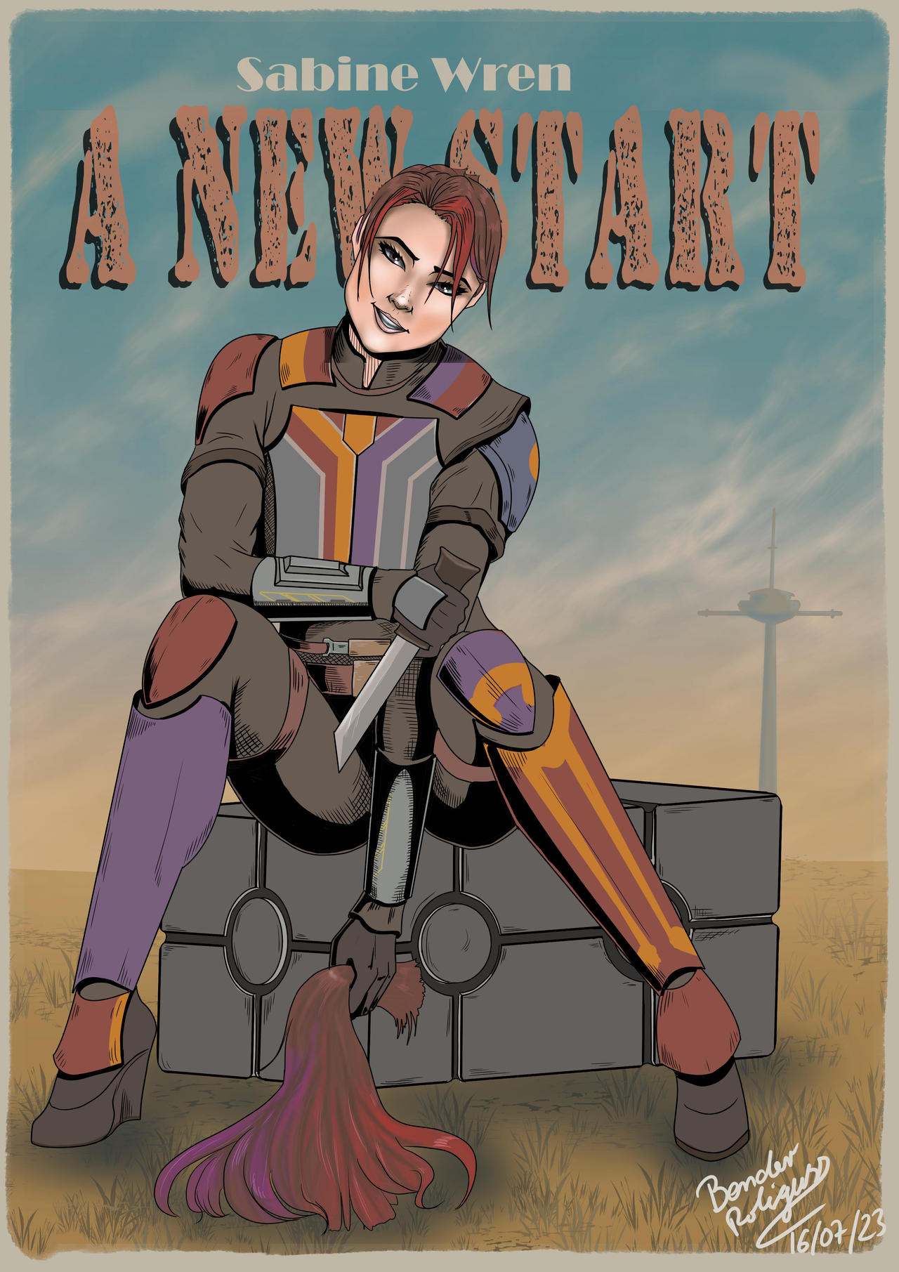 Sabine Robotization Deviantart Sabine Wren by Priamus0 on DeviantArt