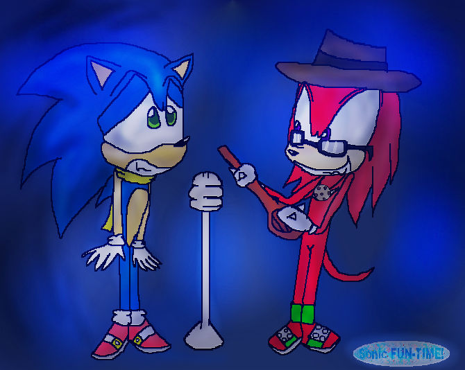 Sonic singing the blues by Fun-Time-Is-Party on DeviantArt
