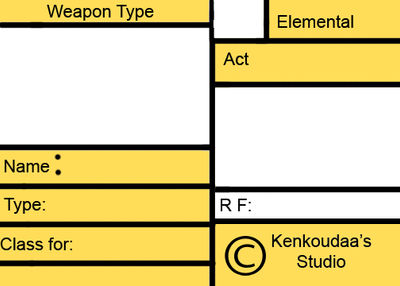 Weapon Type Template by homebli603 on DeviantArt