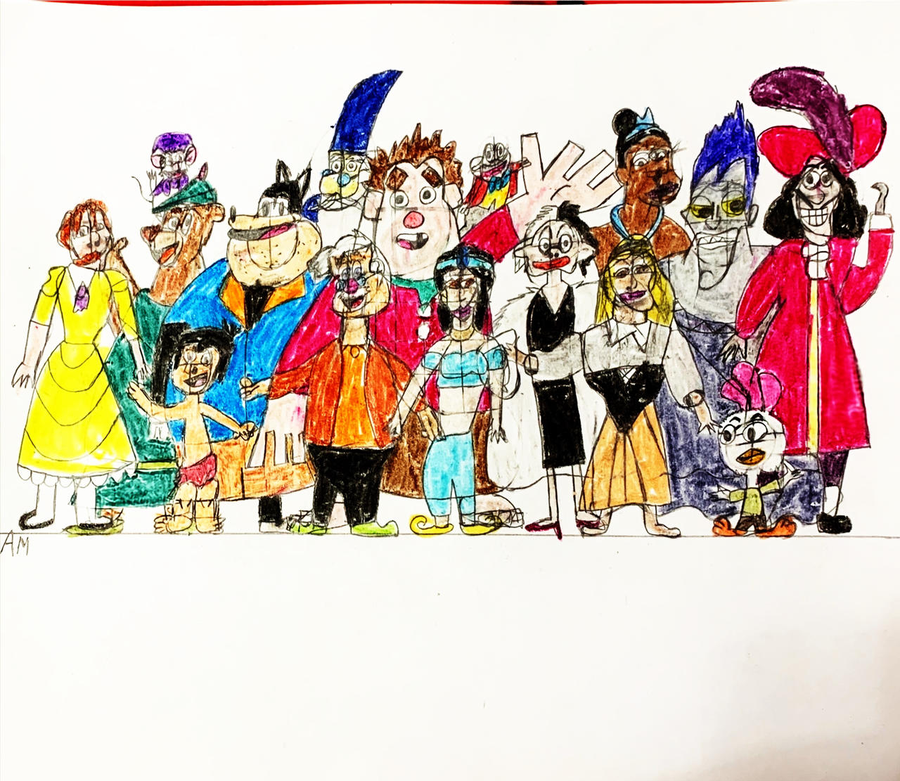 Disney Random Deviantart DISNEY CHARACTER SELFIE 4 by ADAMTOONGUY on DeviantArt