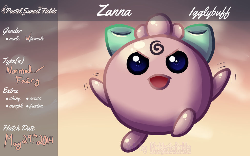 PKMNation: Zanna the Igglybuff