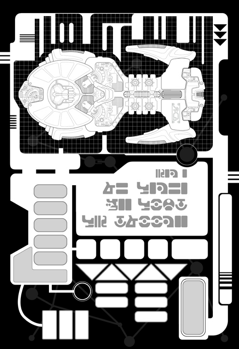 Sci-Fi Backlit Console Panel 3