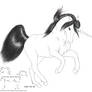 Unicorn Line Art 2010-02-26