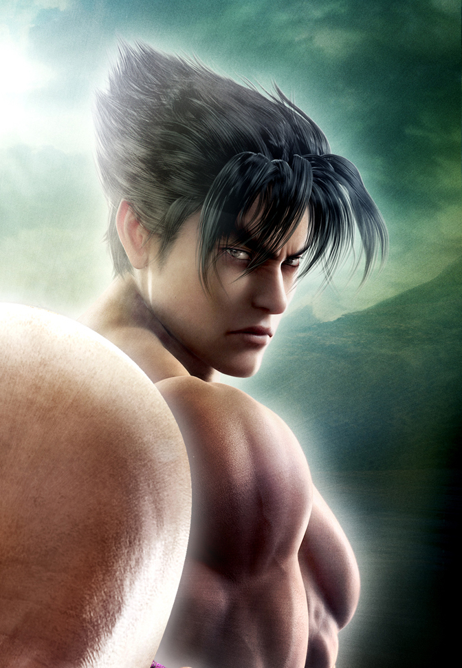 Jin Kazama Unreleased CG Art