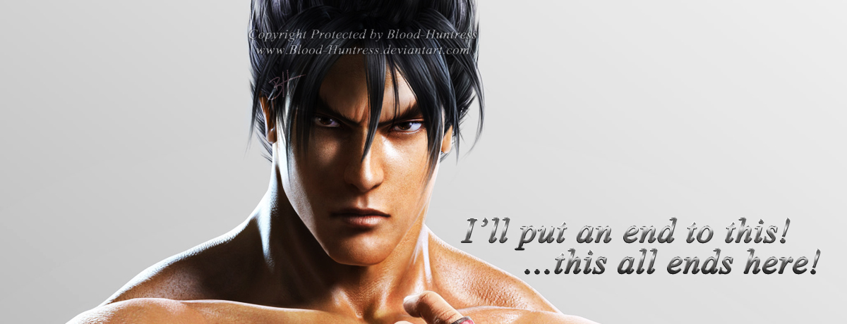 Jin Kazama - Facebook Cover Photo 2012-04