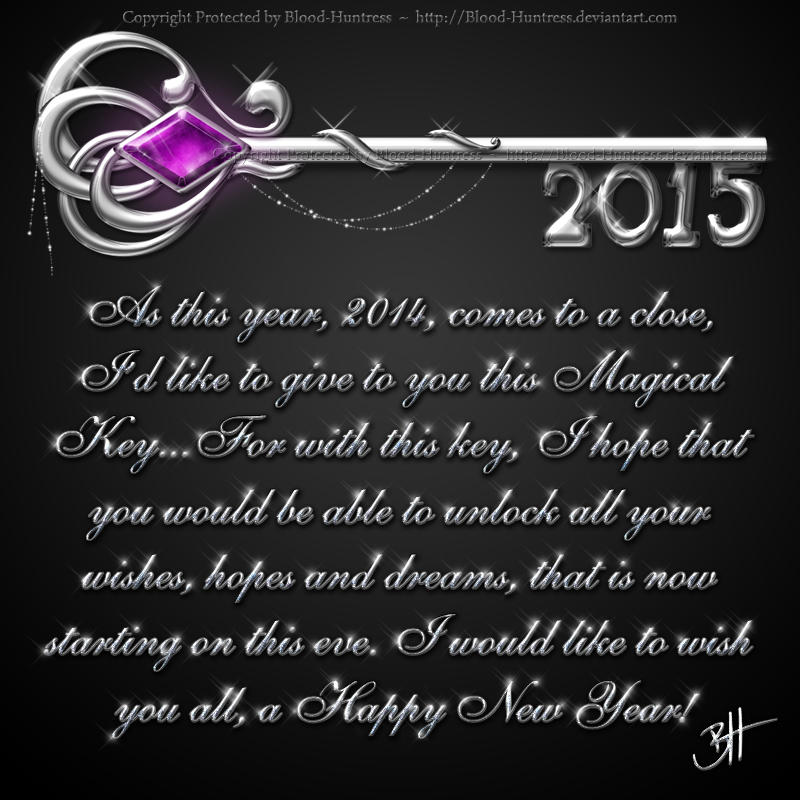 Happy New Year 2015 by Blood-Huntress