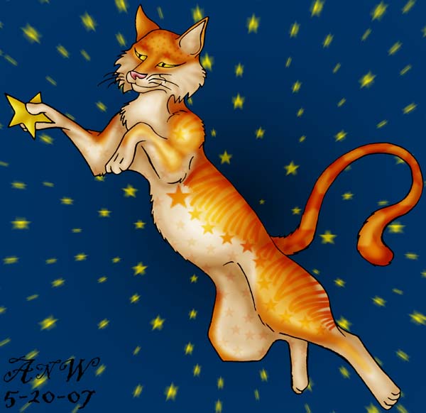 Star Cat Color Star Cat by Leonca on DeviantArt