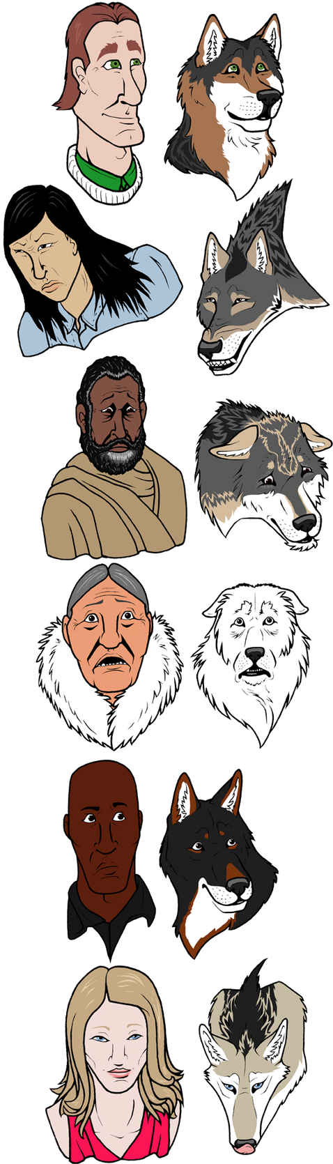 Werewolf expression practice by Leonca on DeviantArt