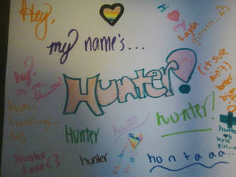 Hey, my name's Hunter.