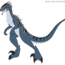 Blue the Velociraptor Kaiju