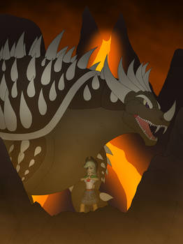 Applejack and Anguirus