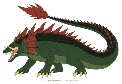 Lizzie the Crocodile 2018 Redesign