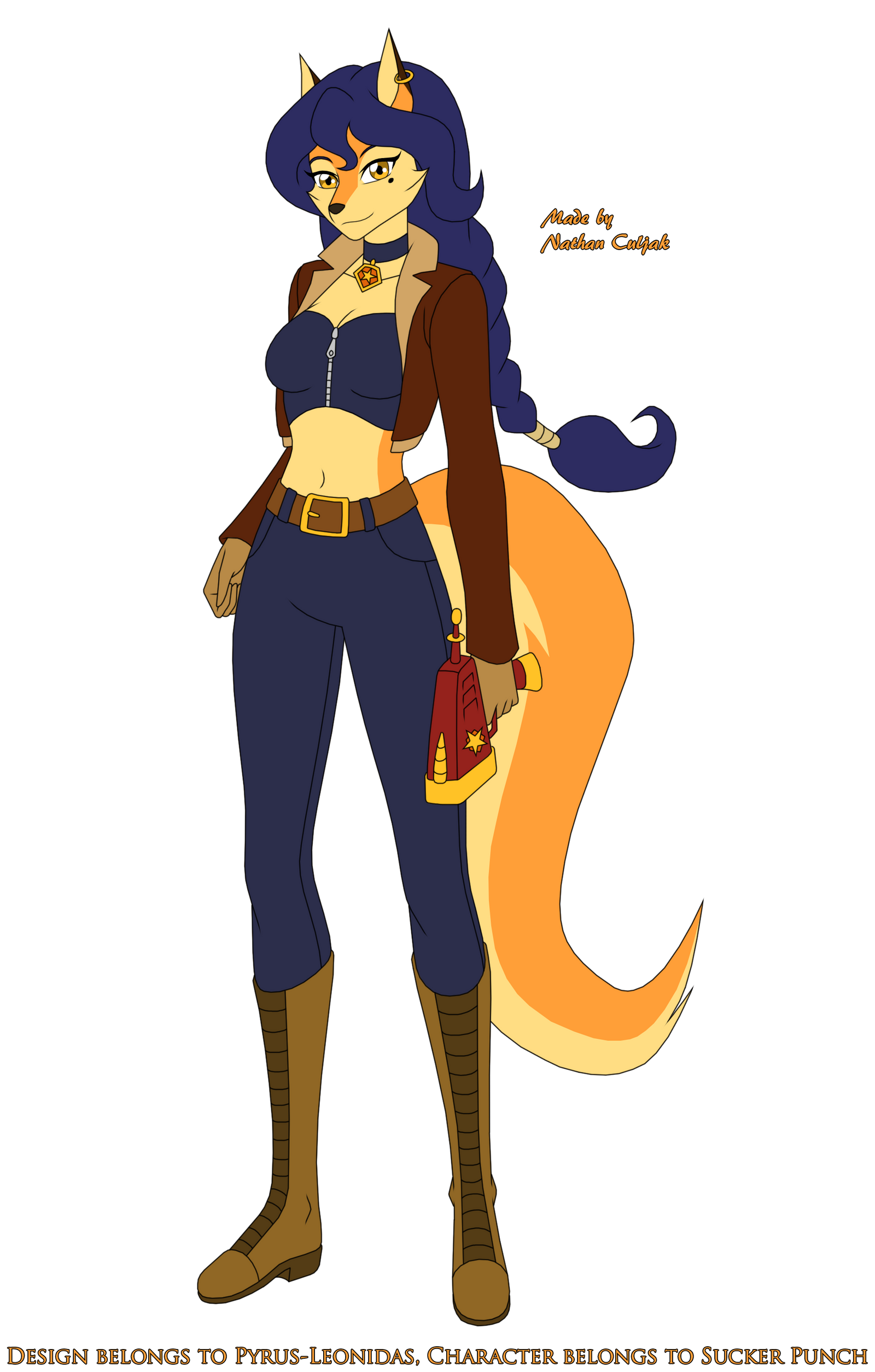Inspector Carmelita Fox by Pyrus-Leonidas on DeviantArt