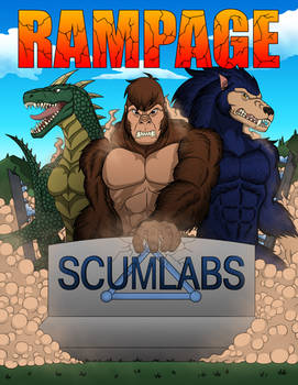 Rampage Comic Cover