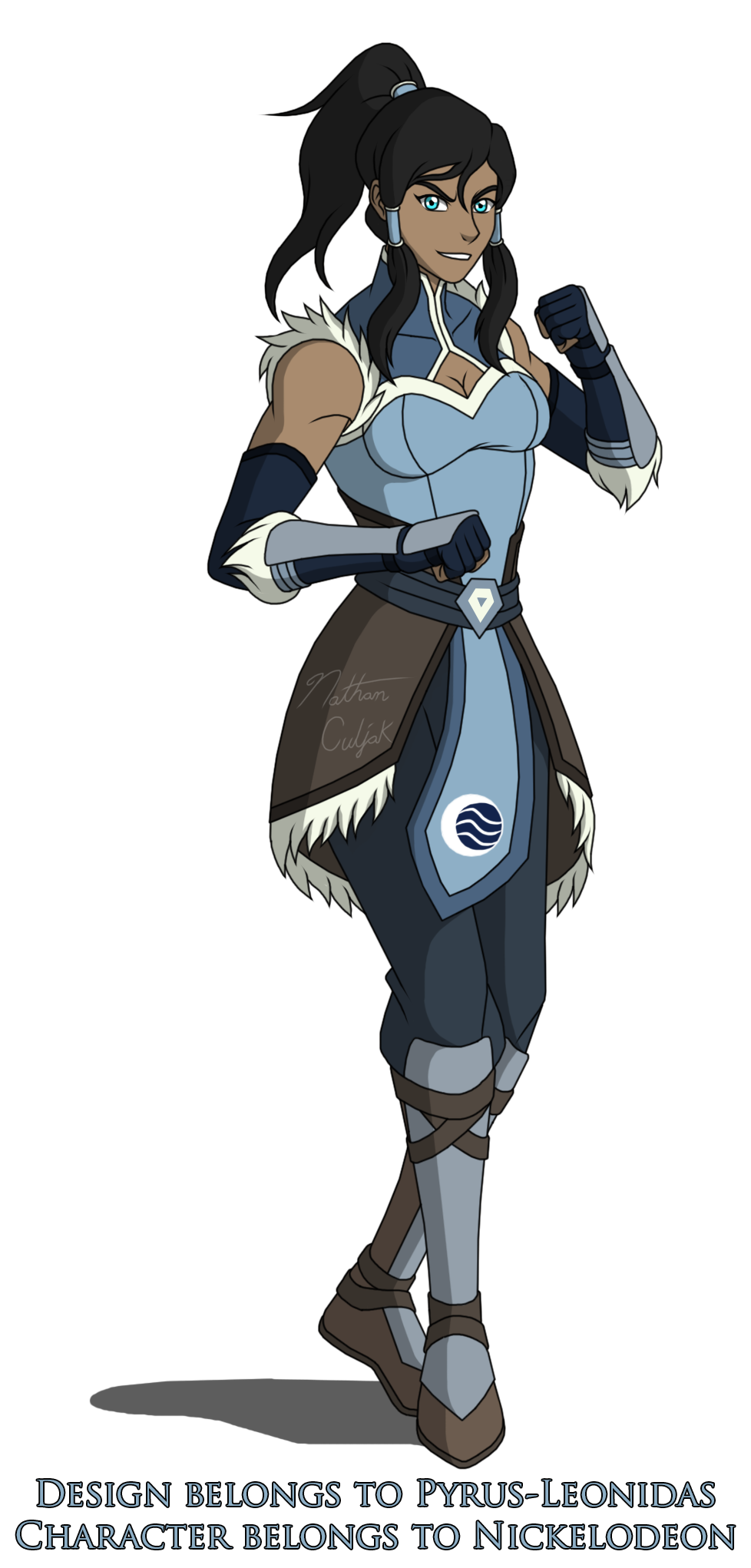 Avatar Korra MK Style by PyrusLeonidas on DeviantArt