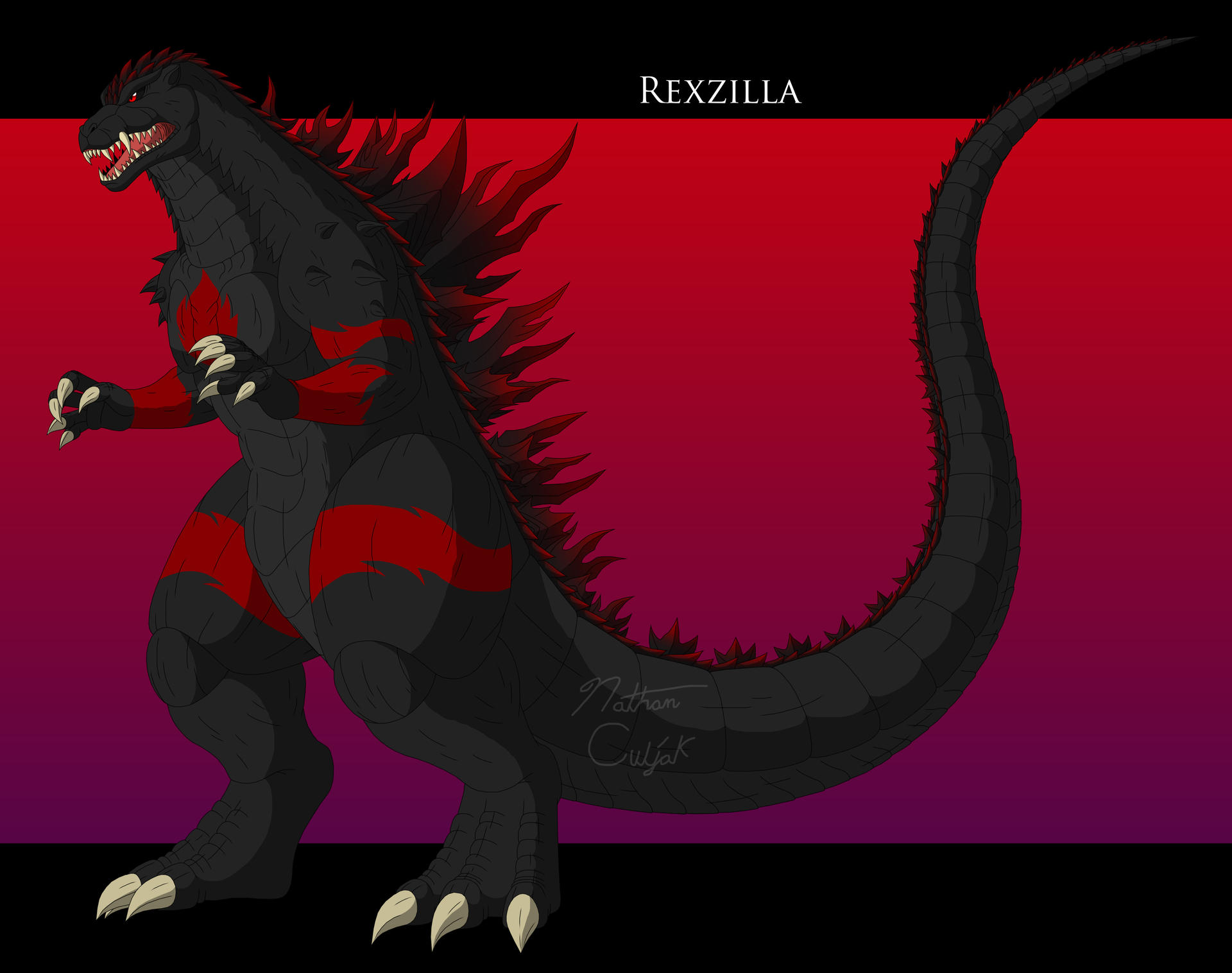 Tedzilla Rexzilla by Pyrus-Leonidas on DeviantArt