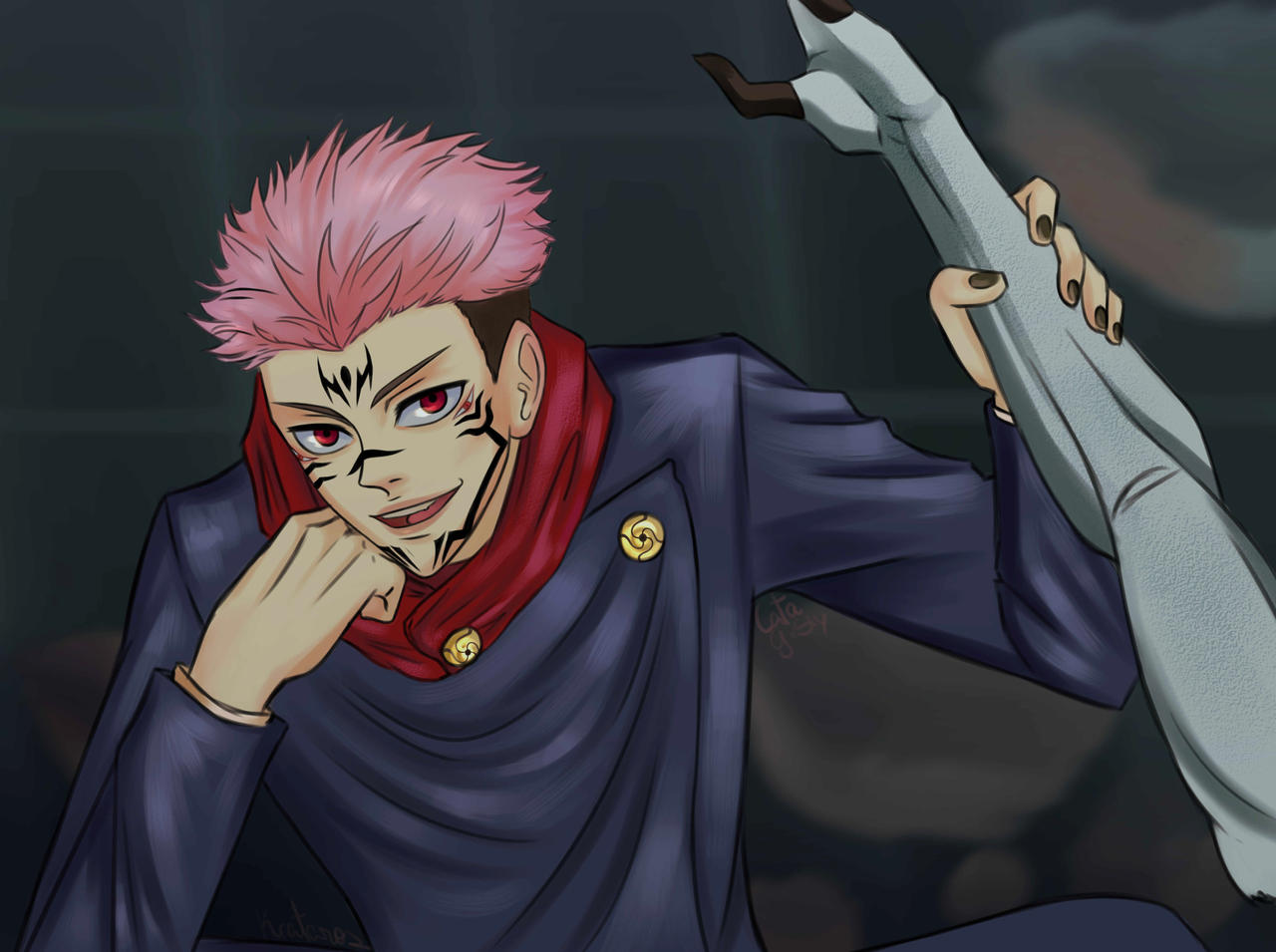 Sukuna Ryn Sukuna Ryomen by KataGry on DeviantArt