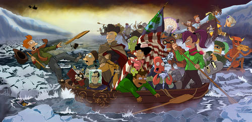 Brannigan Crossing the Delaware