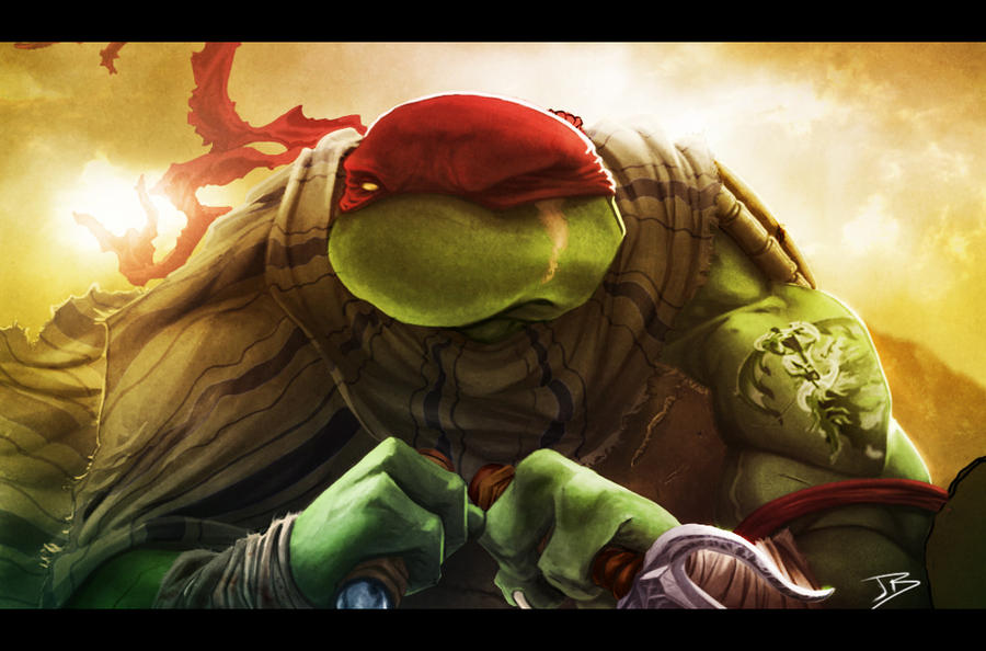 Zombie Raphael Color Apocalyptic Raphael by Anothen on DeviantArt