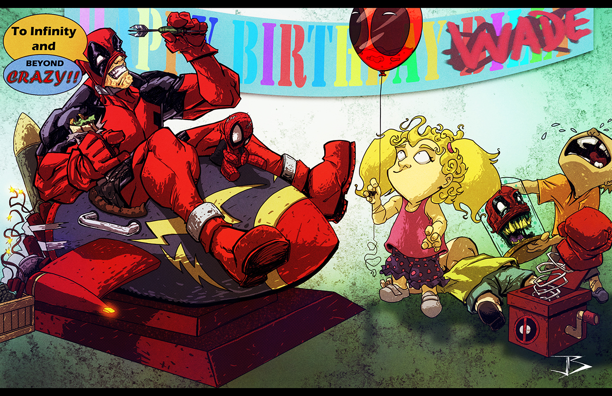 Deadpool Birthday Crasher