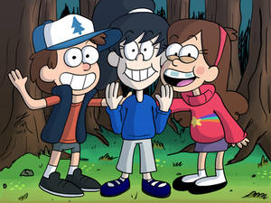 Commission: Pines Twins with Cousin Gina