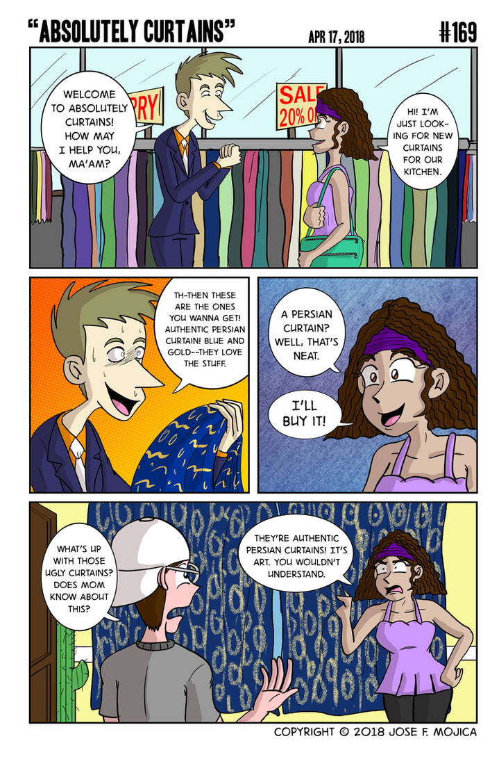 169: Absolutely Curtains by JFMstudios