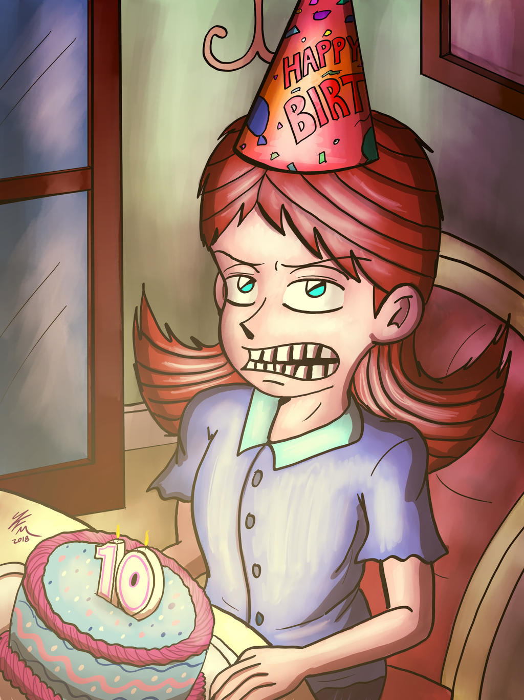 Jane's 10th Birthday by JFMstudios