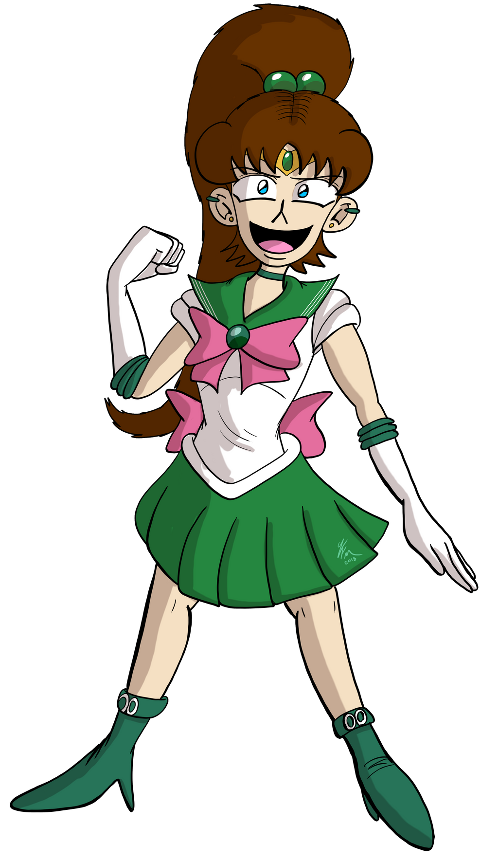 Sailor Jupiter Amanda by JFMstudios