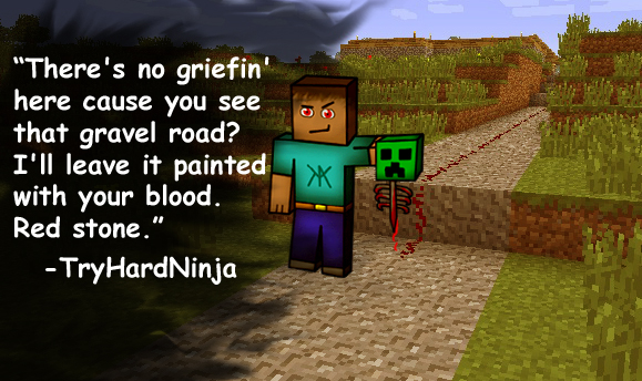 Minecraft Quote 1 by KabyAlkaris on DeviantArt