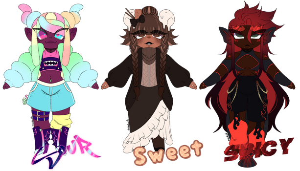 Sour, Sweet, + Spicy adopts [2/3 OPEN]