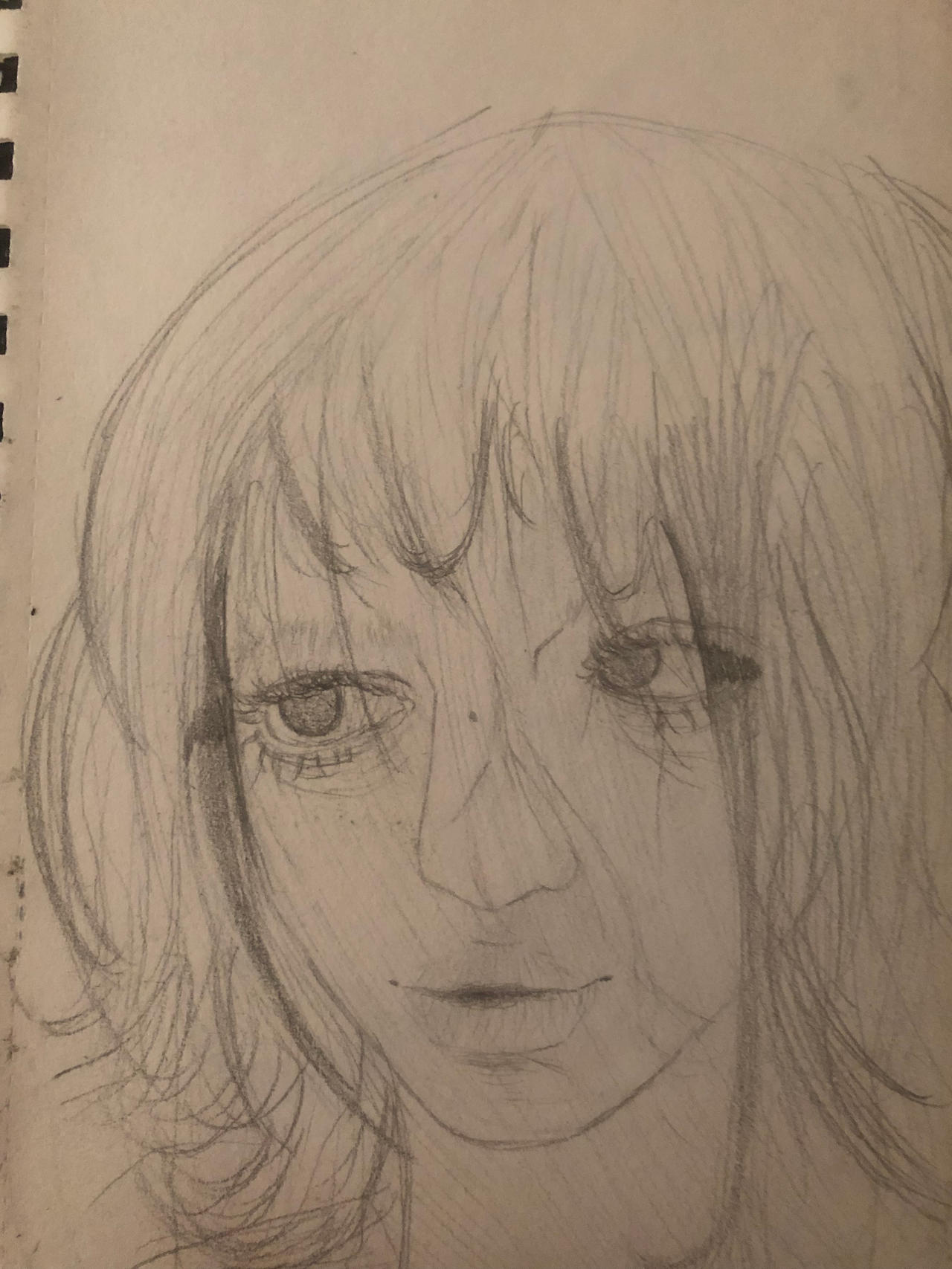 sketch of a woman