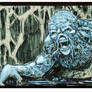 Swampy ala Wrightson via Blairsculpture