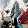 The Man of Steel vs. The Dark Knight
