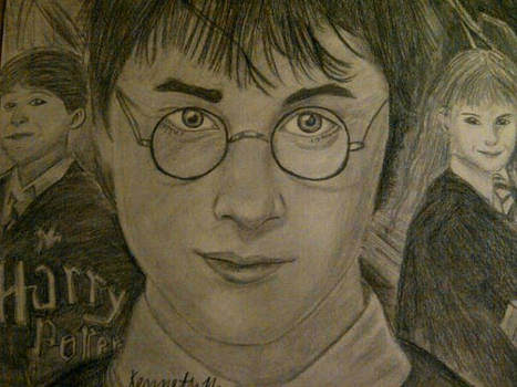 Harry Potter Realistic Quick Sketch :)