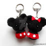 Mickey and Minnie Keychains