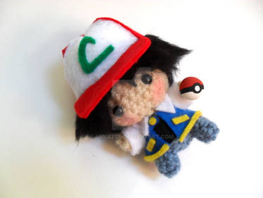 Ash Ketchum Pokemon Amigurumi