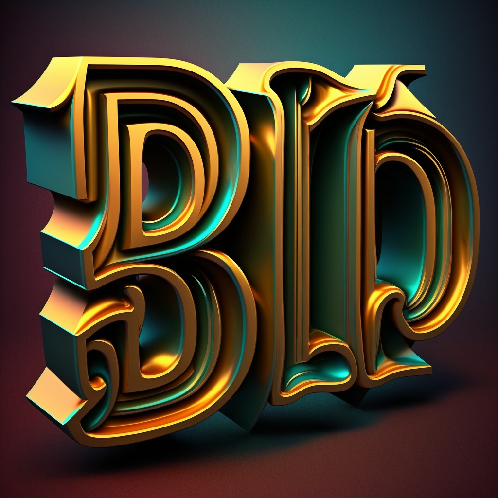 3D Text Logo Design by ThoronarCG on DeviantArt