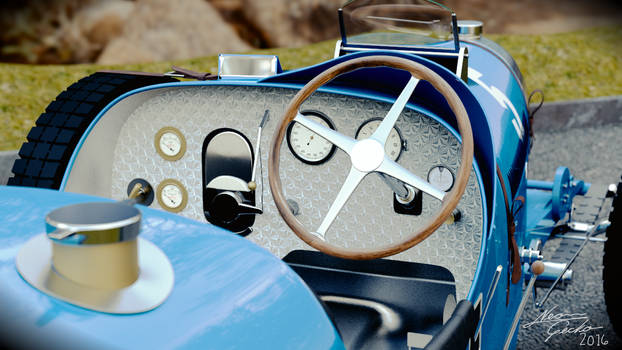 Bugatti Cockpit