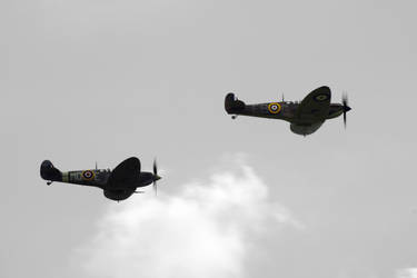 RIAT 2012 Colour Splash Spitfires