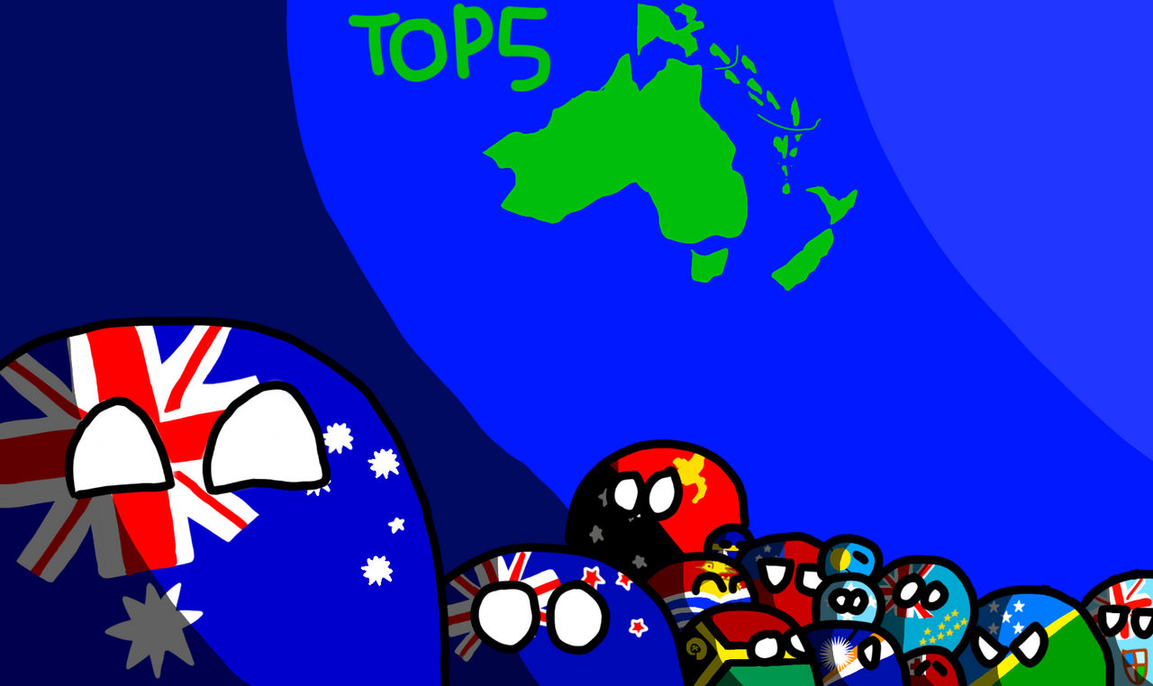 Deviantart Countryballs Oceania countryballs by trung2503 on DeviantArt