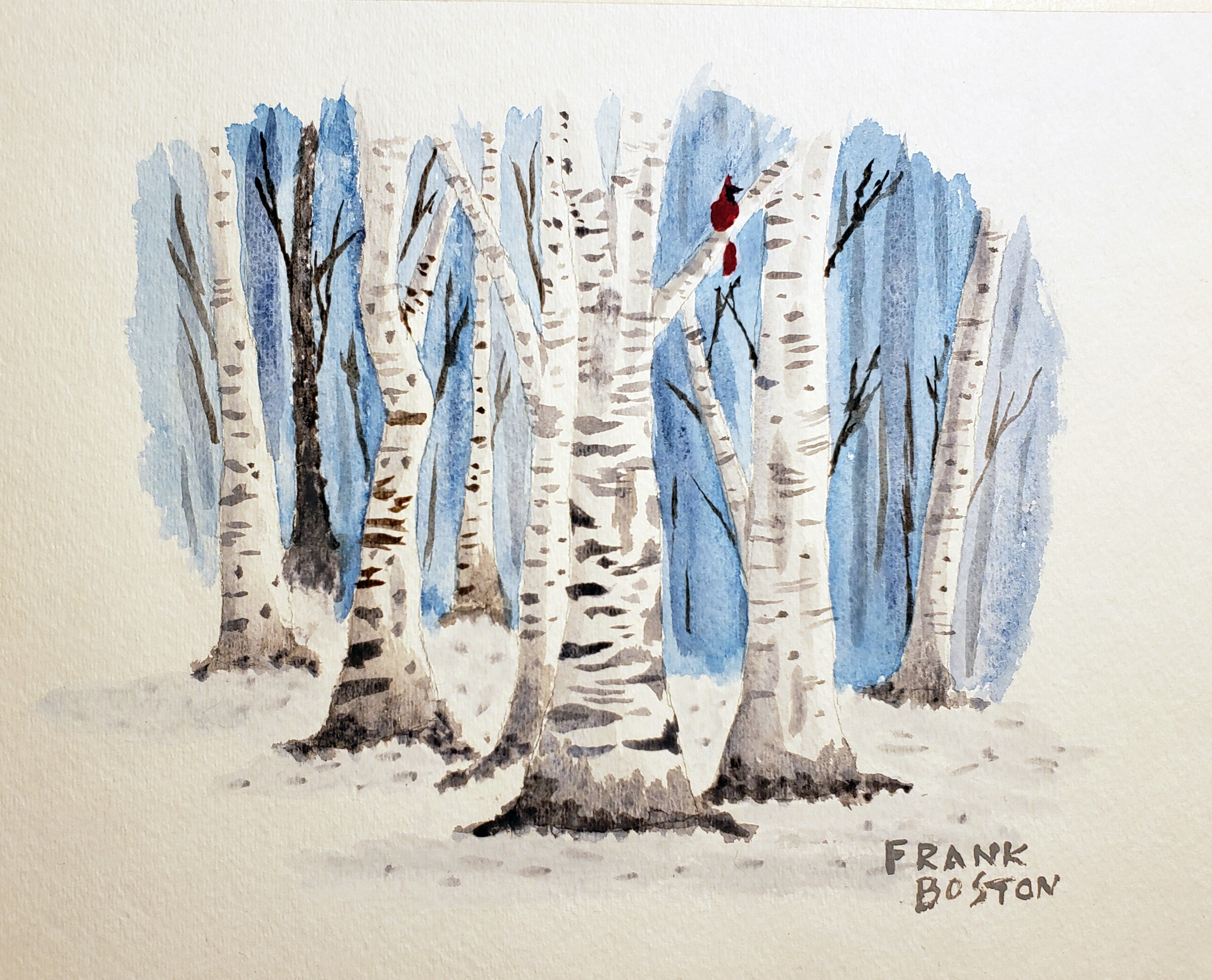 WC birches in winter FKB