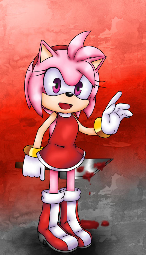 Amy Rose Gasai Yuno :speed paint: