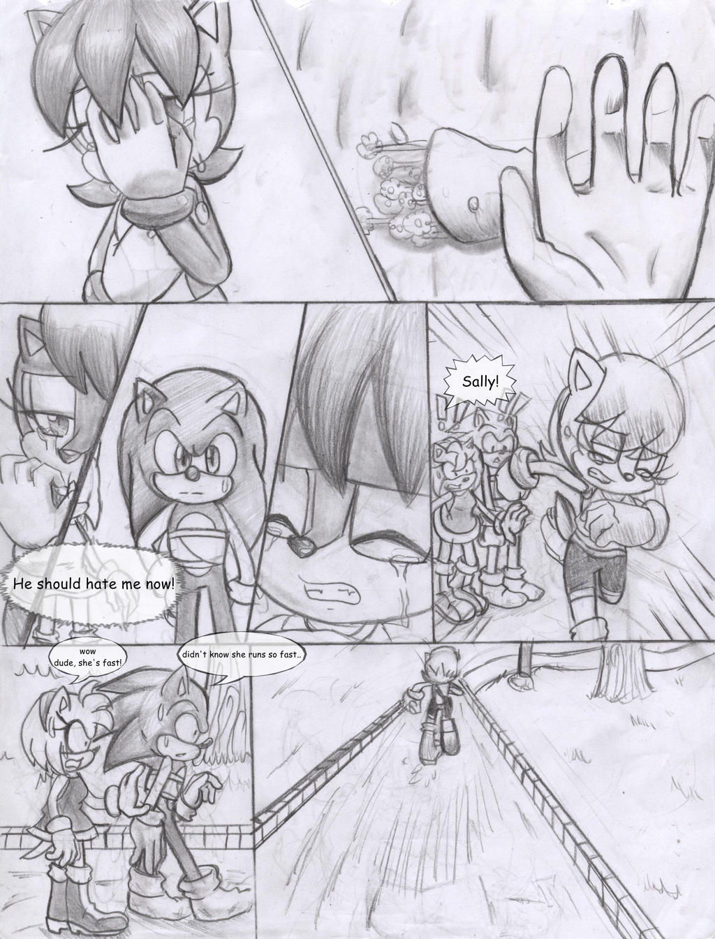 Sonamy comic Chapter: 2 challenge Page: 12