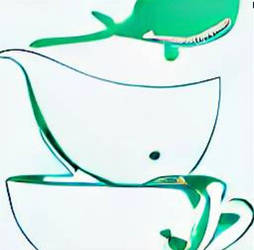 Tea cup whale