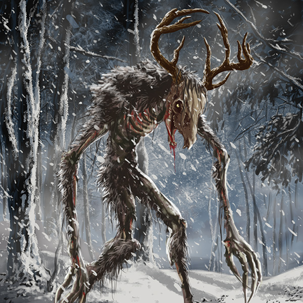 Wendigo by rampartpress on DeviantArt