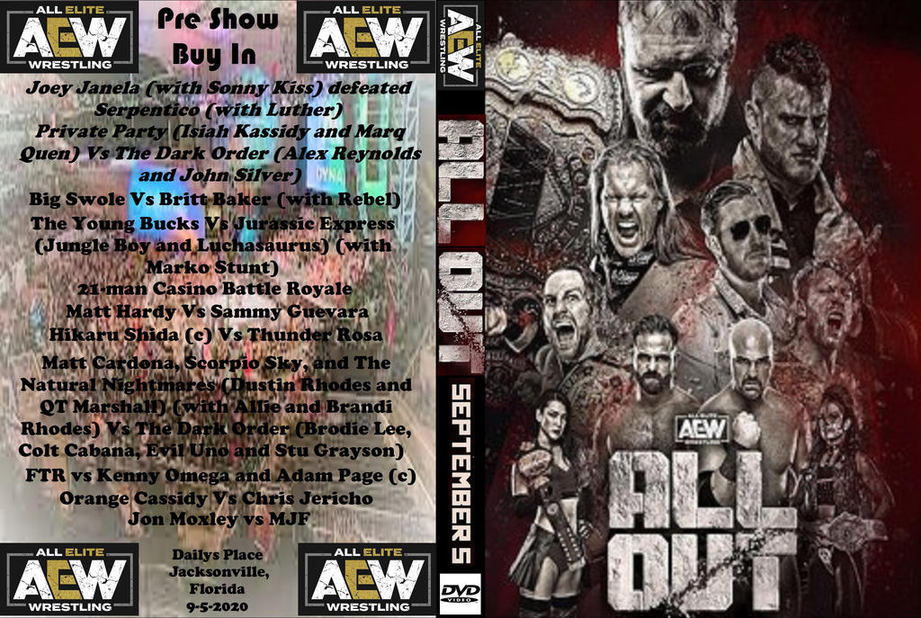 AEW All Out 2020 Color by Zmaster70 on DeviantArt