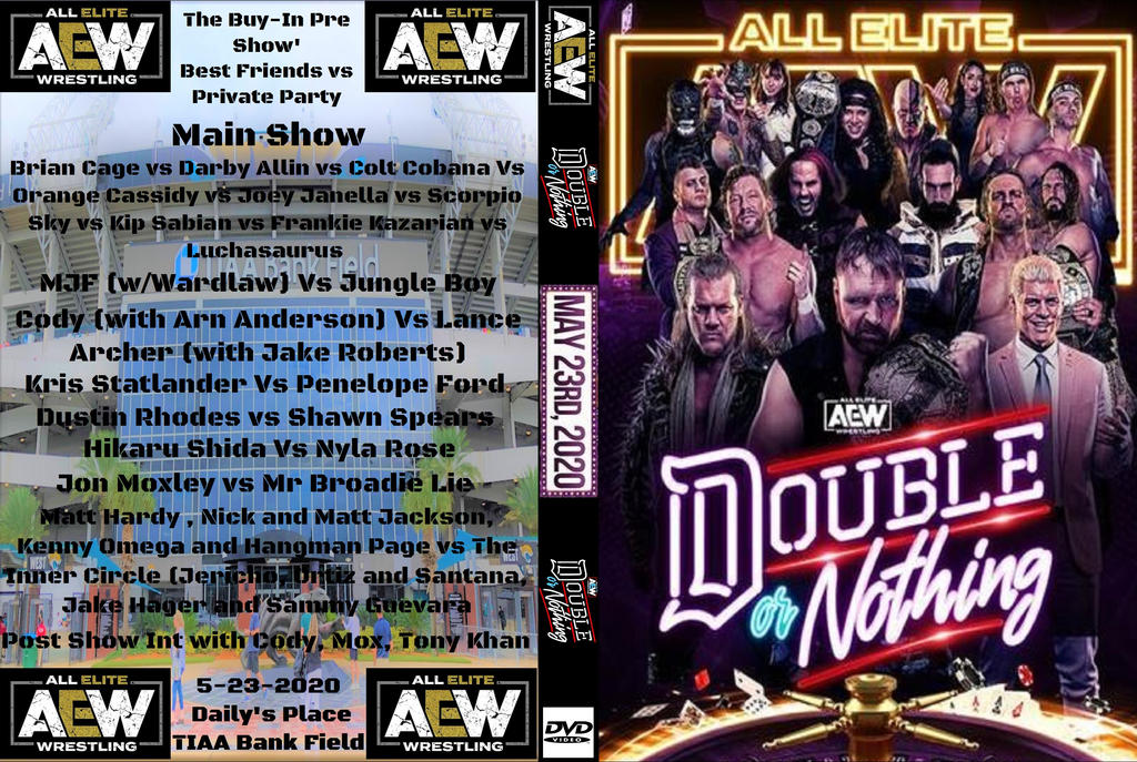 AEW Double or Nothing 2020 by Zmaster70 on DeviantArt