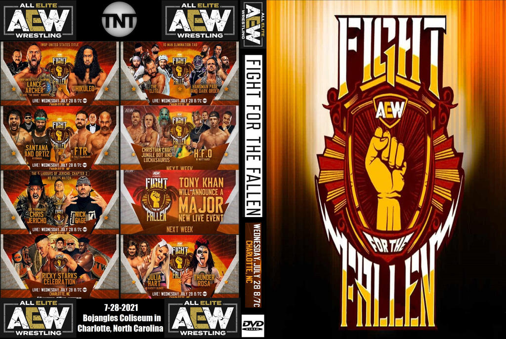 AEW Fight for the FAllen 2021 by Zmaster70 on DeviantArt